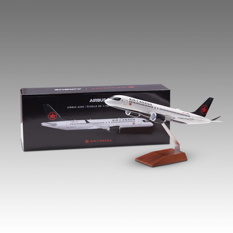 Air Canada A220-300 Desktop Model in 1/100 Scale
