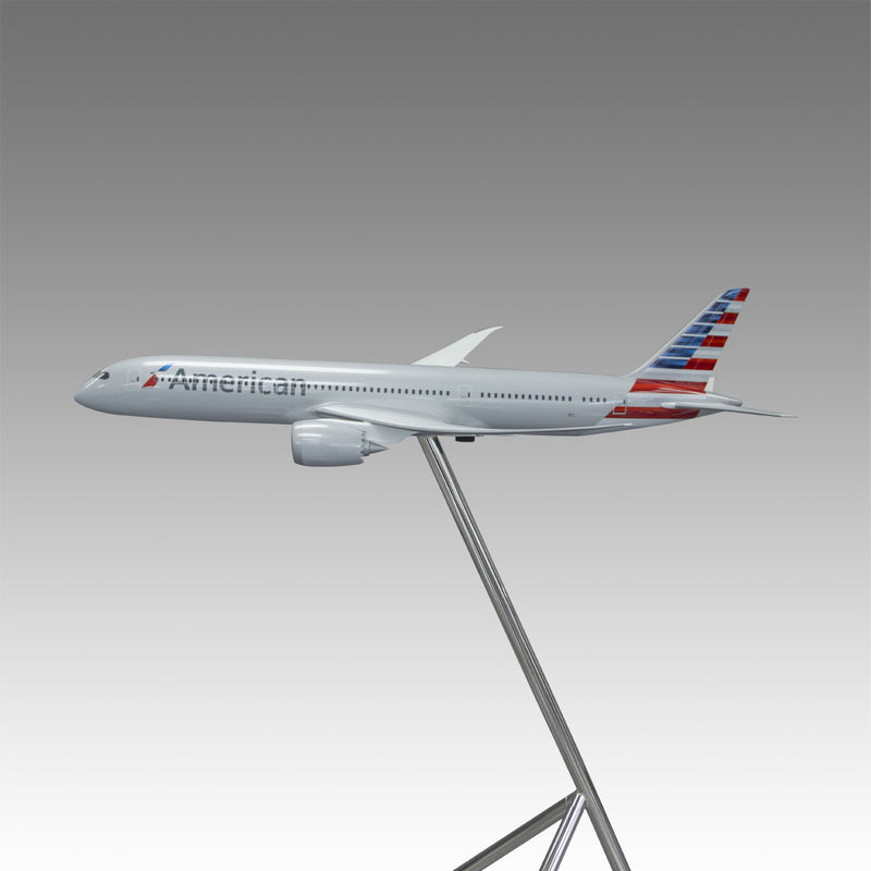 American Airlines 787-9 Exhibit Model in 1/50 Scale