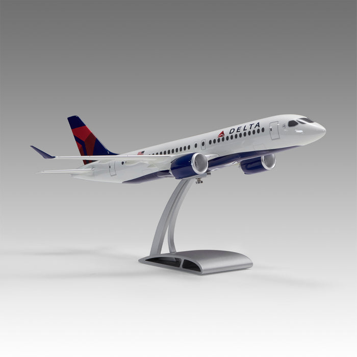 Delta A220 Aircraft Model in 1/72 Scale with Airfoil base