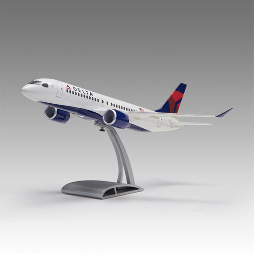 Delta A220 Aircraft Model in 1/72 Scale with Airfoil base