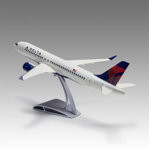 Delta A220 Aircraft Model in 1/72 Scale with Airfoil base