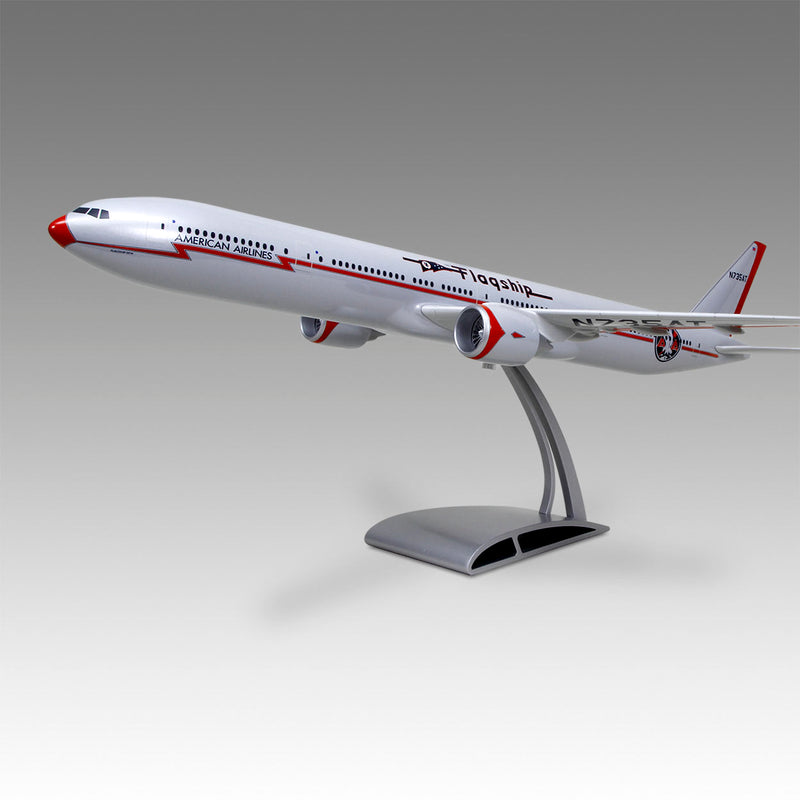 American Airlines 777-300ER Flagship Desktop Model in 1/100 Scale