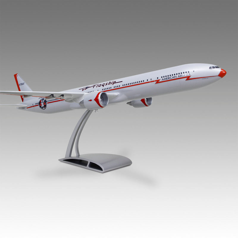 American Airlines 777-300ER Flagship Desktop Model in 1/100 Scale