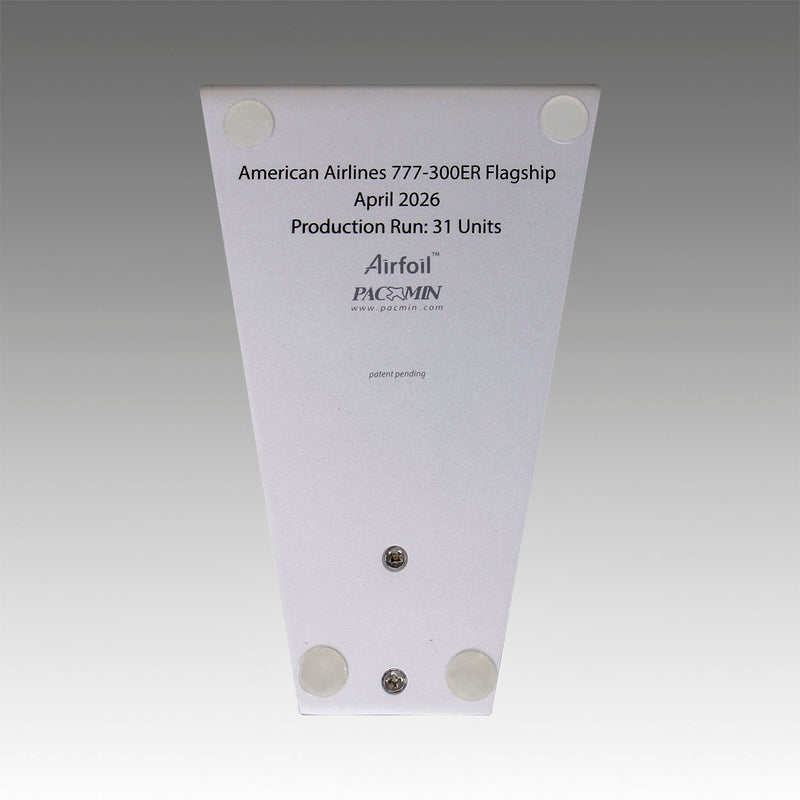 American Airlines 777-300ER Flagship Desktop Model in 1/100 Scale