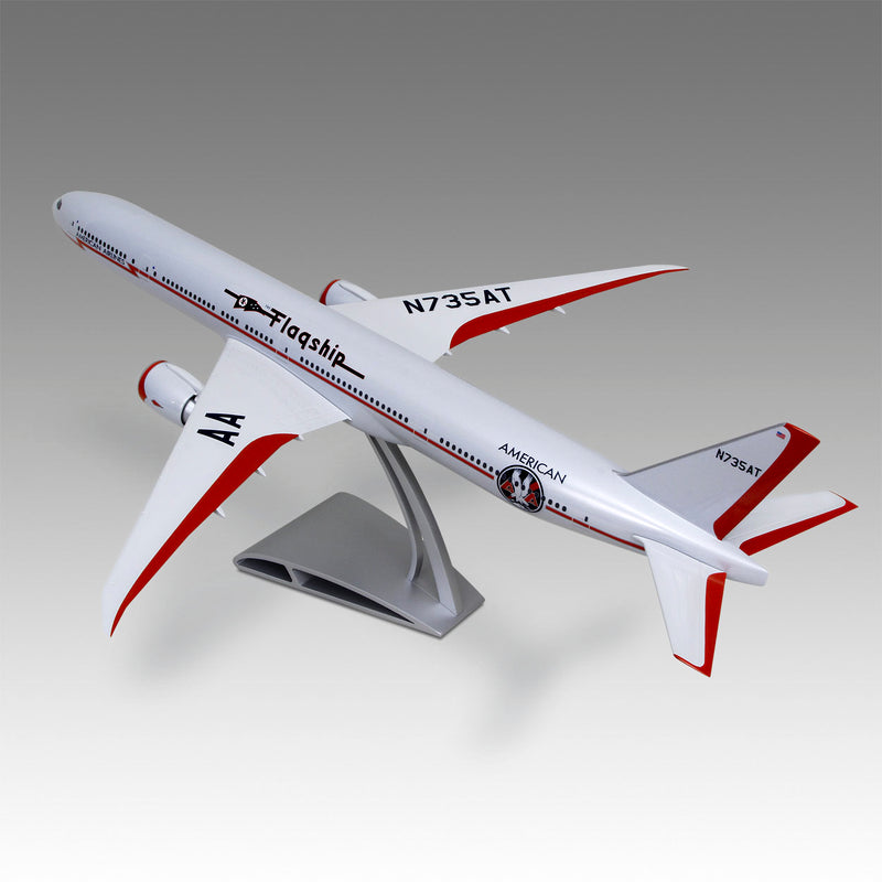 American Airlines 777-300ER Flagship Desktop Model in 1/100 Scale