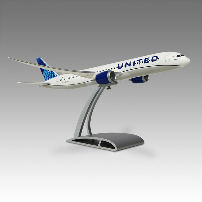 United 787-9 Desktop Model in 1/144 Scale