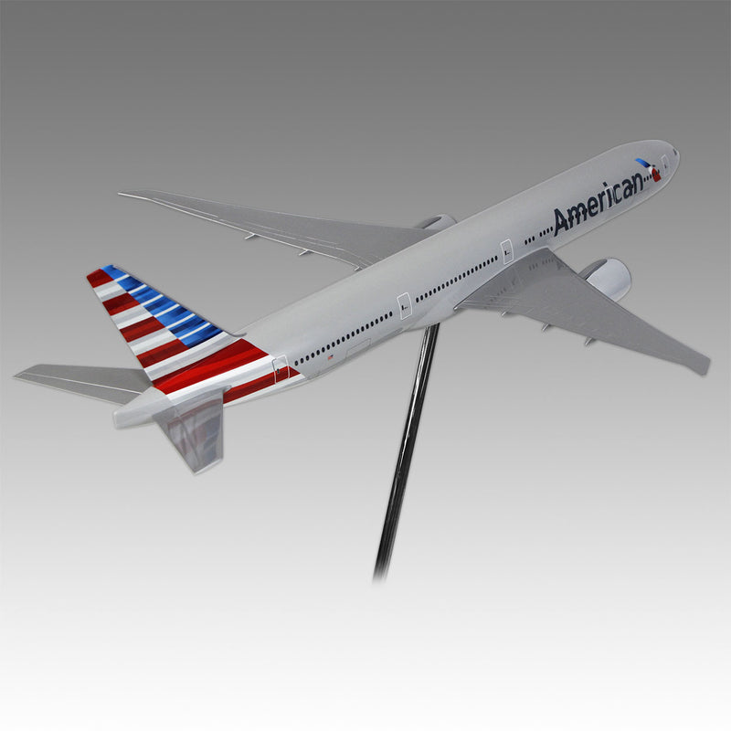 American Airlines 777-300ER Exhibit Model in 1/50 Scale