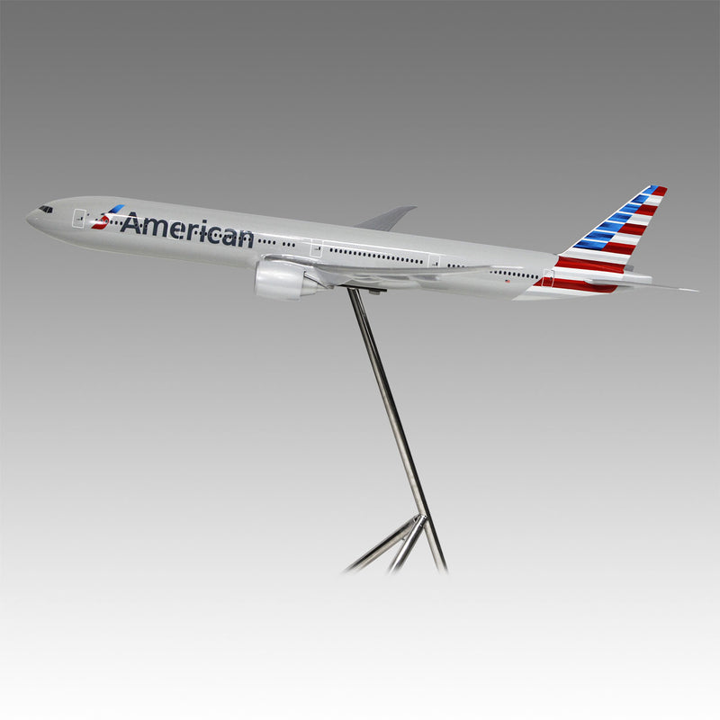 American Airlines 777-300ER Exhibit Model in 1/50 Scale