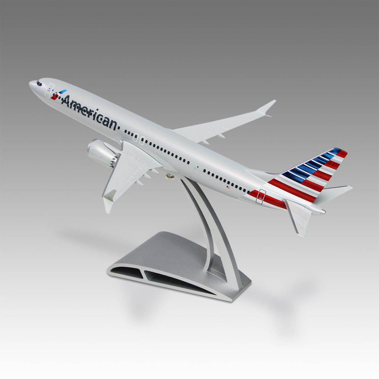 American Airlines 737 MAX 10 Aircraft Model in 1/100 Scale — The