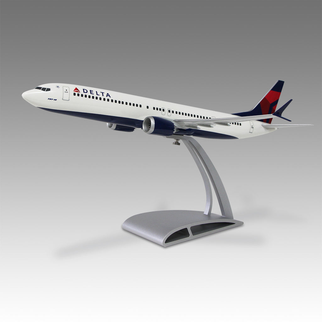 Delta Air Lines 737 Max 10 in 1/100 Scale — The Model Shop by