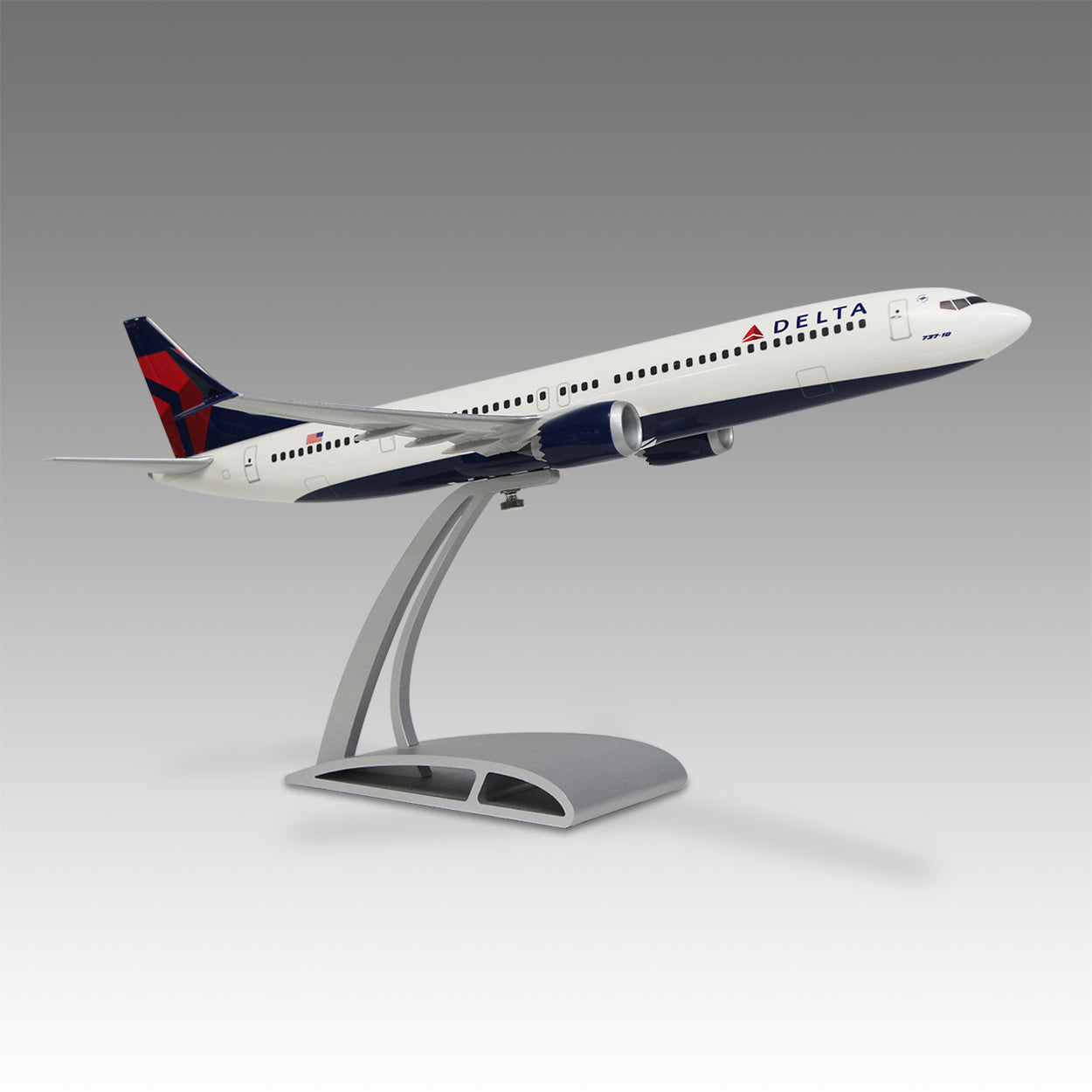 Delta Air Lines 737 MAX 10 in 1/100 Scale — The Model Shop by