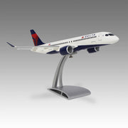 Delta Air Lines A220-300 scale aircraft model on Airfoil™ base by Pacmin Studios showcasing the right side