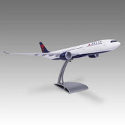 Delta Air Lines A330neo (A330-900) scale aircraft model on Airfoil™ base by Pacmin Studios showcasing the right side