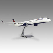 Delta Air Lines A350-1000 scale aircraft model on Airfoil™ base by Pacmin Studios showcasing the right side
