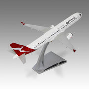 Qantas A321neo scale aircraft model on Airfoil™ base by Pacmin Studios showcasing the top right