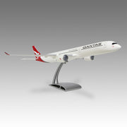 Qantas A350-1000 scale aircraft model on Airfoil™ base by Pacmin Studios showcasing the right side