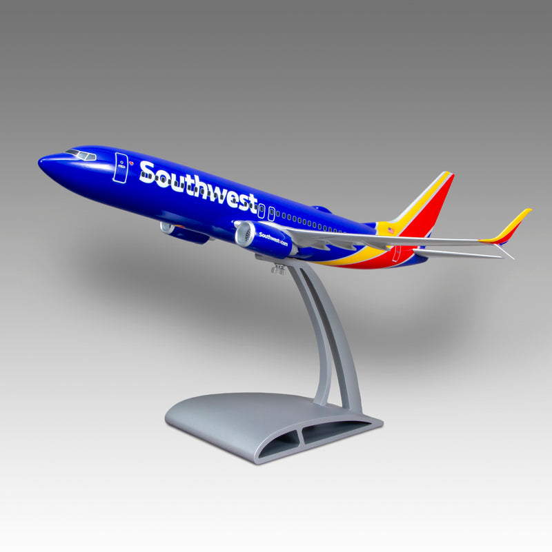 Southwest Airlines 737-800 Desktop Model in 1/100 Scale