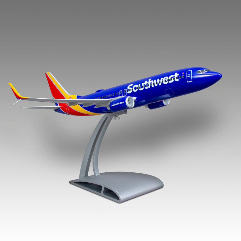 Southwest Airlines 737-800 Desktop Model in 1/100 Scale
