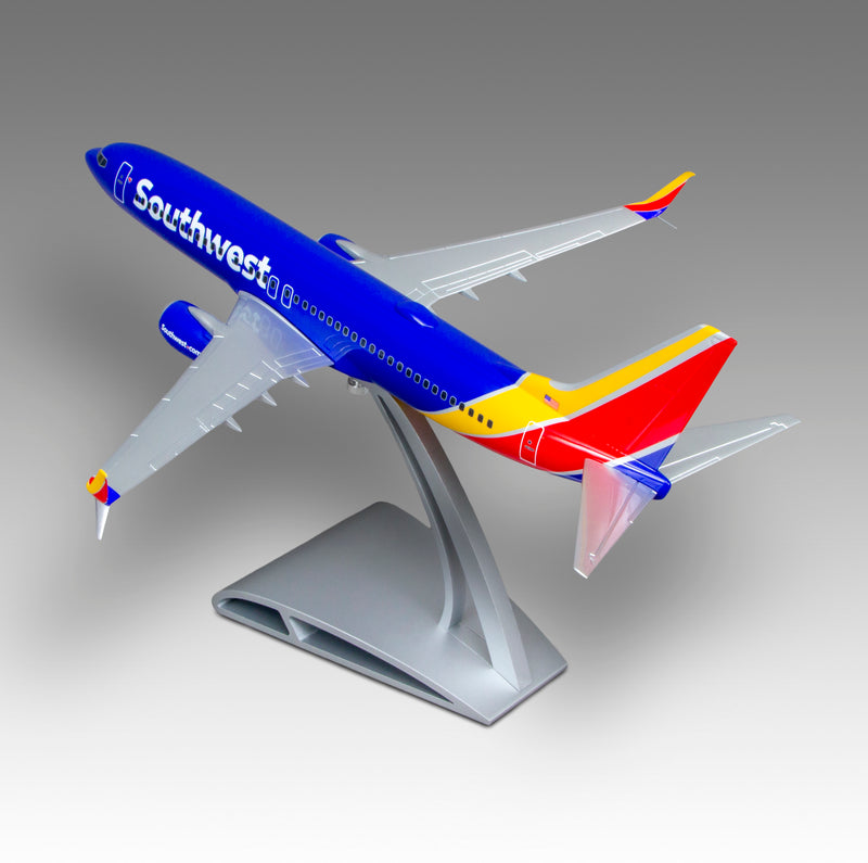 Southwest Airlines 737-800 Desktop Model in 1/100 Scale
