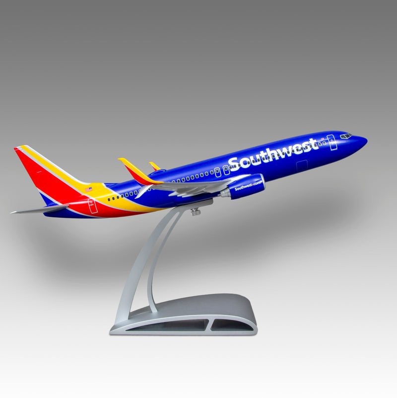 Southwest Airlines 737-800 Desktop Model in 1/100 Scale