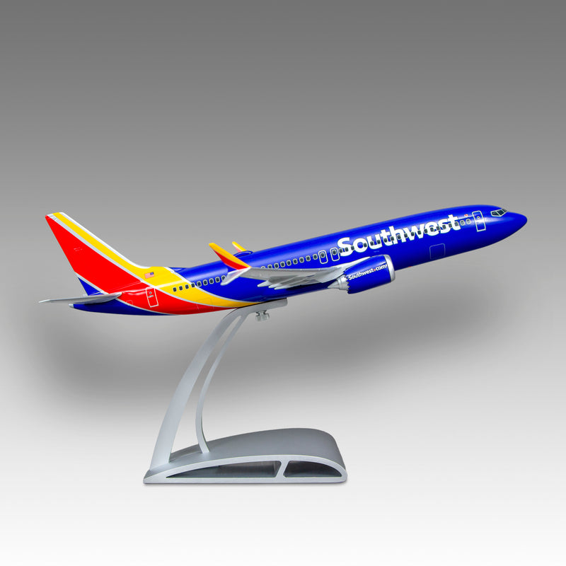 Southwest Airlines 737 MAX 8 Desktop Model in 1/100 Scale
