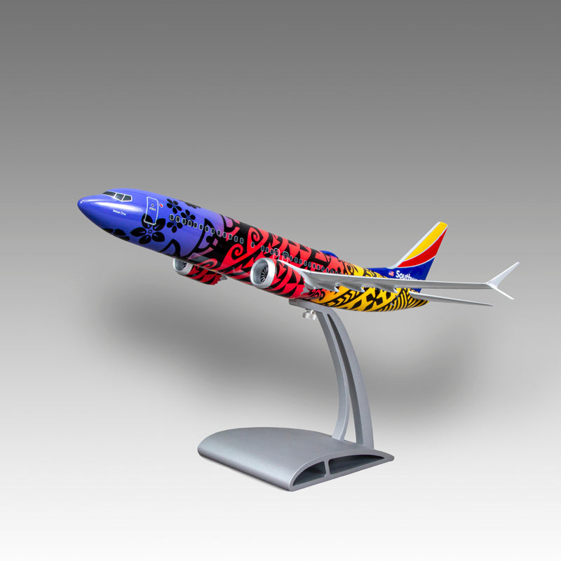 Southwest Airlines "Imua One" 737 MAX 8 Desktop Model in 1/100 Scale