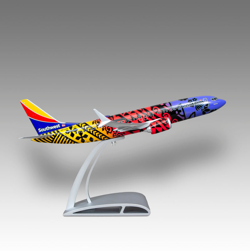 Southwest Airlines "Imua One" 737 MAX 8 Desktop Model in 1/100 Scale