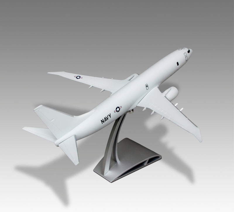 U.S. Navy P-8A Poseidon Aircraft Model in 1/100 Scale
