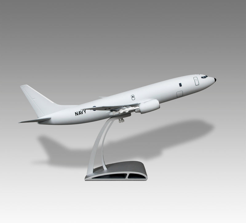 U.S. Navy P-8A Poseidon Aircraft Model in 1/100 Scale