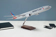 American Airlines Boeing 777-300ER Desktop Model 1/100 Scale on desktop