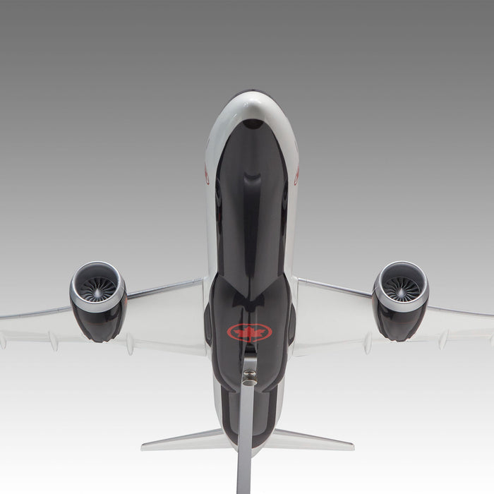 Air Canada 787-9 Aircraft Model 1/100 Scale with Airfoil Base