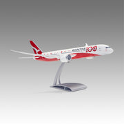 Qantas Centenary 787-9 Aircraft Model in 1/100 scale with Airfoil base