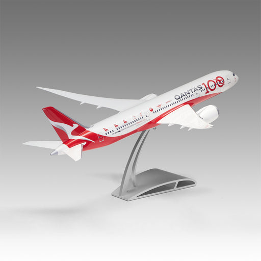 Qantas Centenary 787-9 Aircraft Model in 1/100 scale with Airfoil base