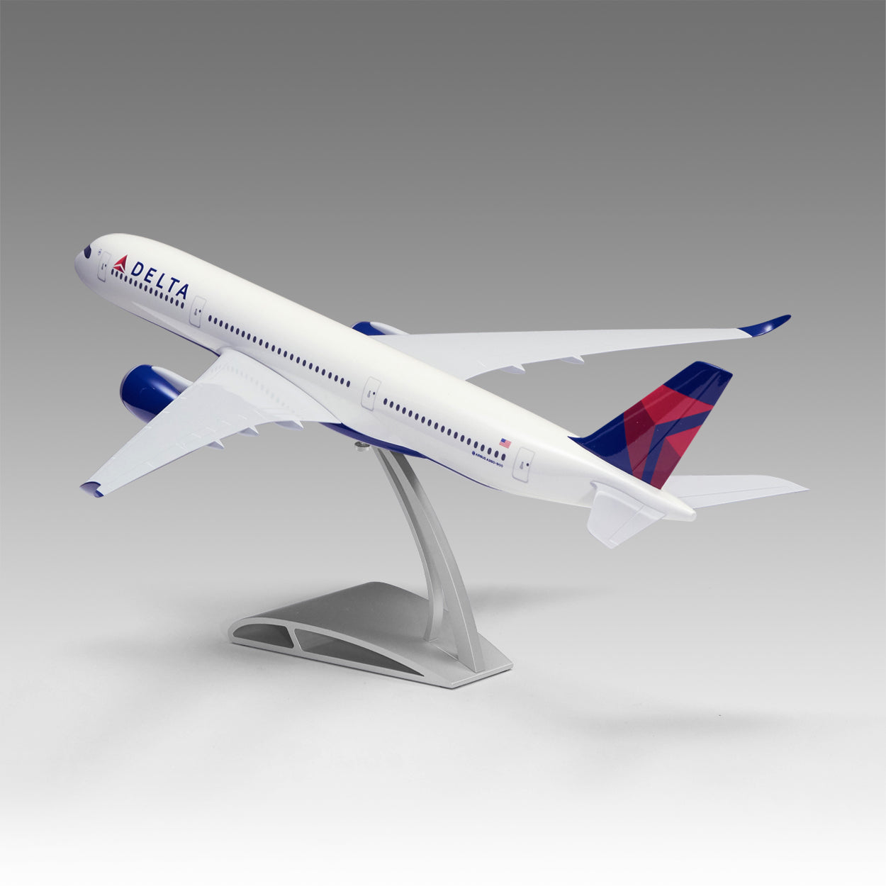 Delta Air Lines A350-900 Desktop Model in 1/100 Scale — The