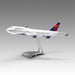 Delta 747-400 Aircraft Model in 1/144 scale with Airfoil base