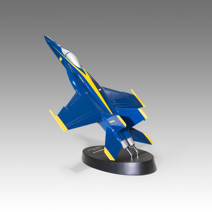 Blue Angels F/A-18E Super Hornet Aircraft Model in 1/48 Scale