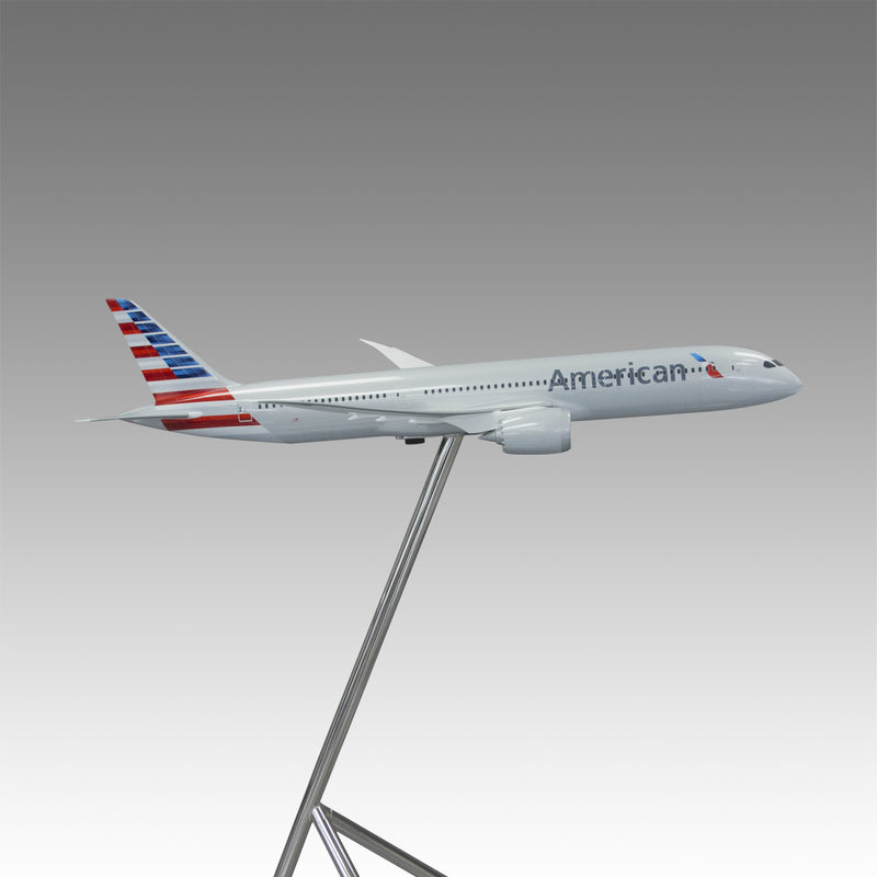 American Airlines 787-9 Exhibit Model in 1/50 Scale