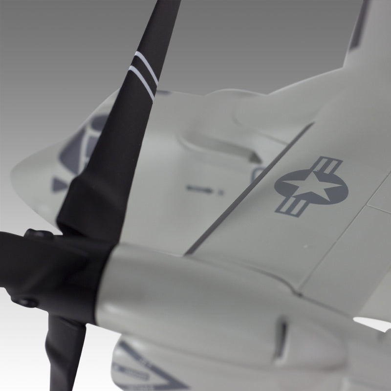 US Marines CMV-22 Osprey Military Aircraft Model in 1/55 Scale