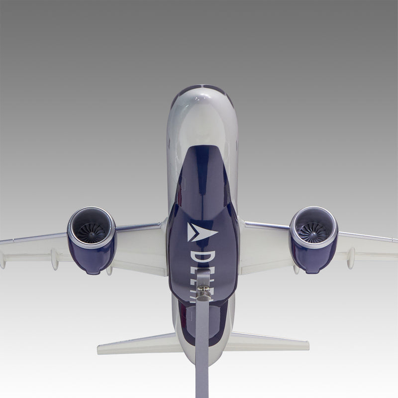 Delta A220 Aircraft Model in 1/72 Scale with Airfoil base