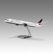 Air Canada 787-9 scale aircraft model on Airfoil™ base by Pacmin Studios showcasing the left side