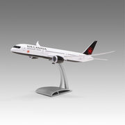 Air Canada 787-9 scale aircraft model on Airfoil™ base by Pacmin Studios showcasing the left side