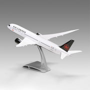 Air Canada 787-9 scale aircraft model on Airfoil™ base by Pacmin Studios showcasing the top left