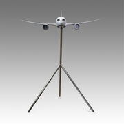Air Canada 787-9 large scale aircraft exhibit model on tripod base by Pacmin Studios showcasing a head on view