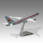 Air Canada A220-300 scale aircraft model in Trans-Canada Air Lines (TCA) livery on Airfoil™ base by Pacmin Studios showcasing the top right