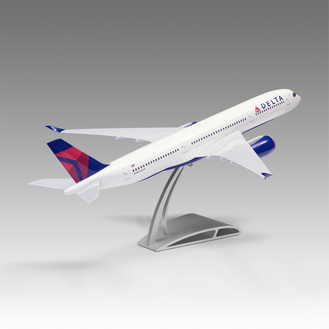 Delta Air Lines A350-900 Desktop Model in 1/100 Scale — The Model