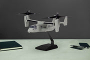 US Marines CMV-22 Osprey 1/55 Desktop Model black base on desktop