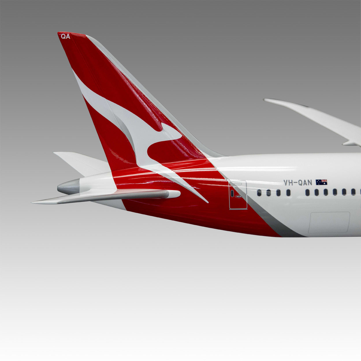 Qantas Airways 787-9 Exhibit Model in 1/50 Scale — The Model Shop