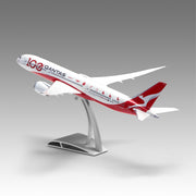 Qantas 787-9 in Centenary livery scale aircraft model on Airfoil™ base by Pacmin Studios showcasing the top left