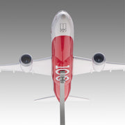 Qantas 787-9 in Centenary livery scale aircraft model on Airfoil™ base by Pacmin Studios showcasing the bottom