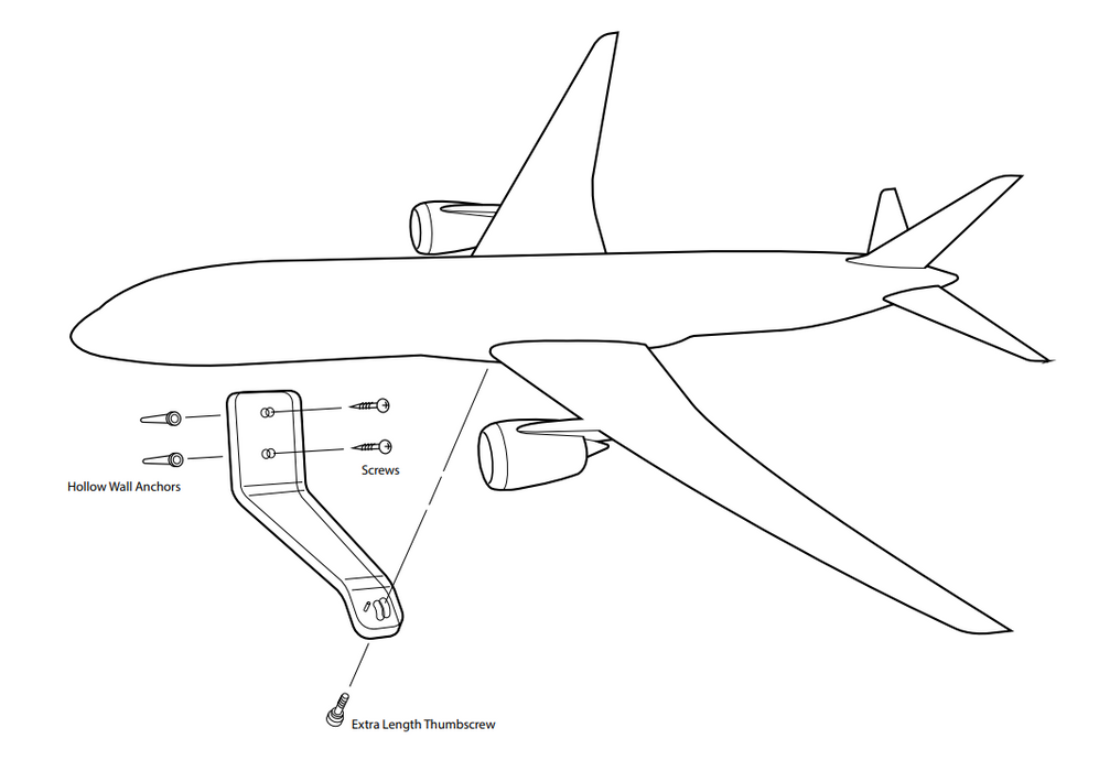 Wall Display Mount The Model Shop by Pacmin